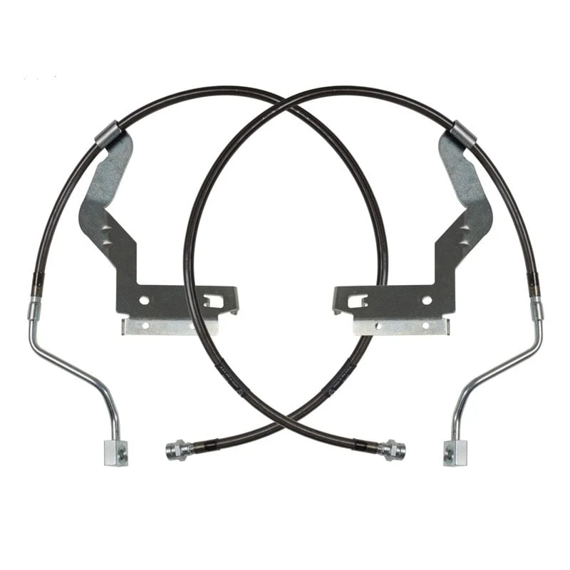Camburg Stainless Steel Braided Brake Line Kit 17-23 Ford SuperDuty 4WD