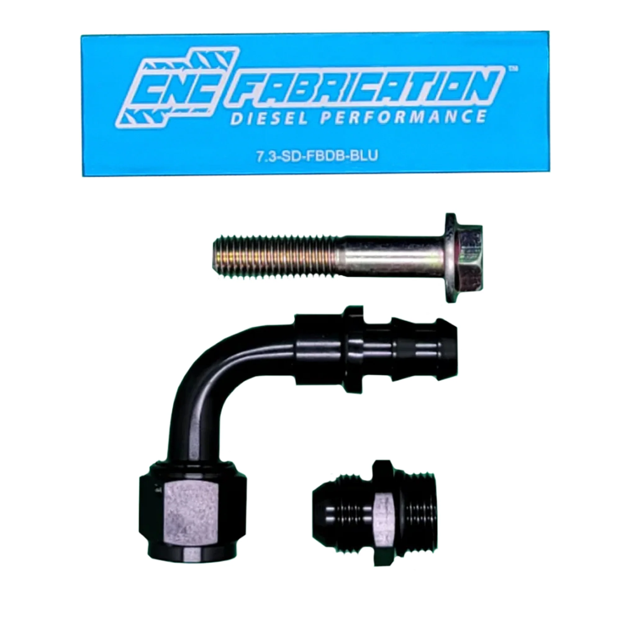 CNC Fab Fuel Bowl Delete Manifold Block 99-03 Ford 7.3L Powerstroke - Image 3