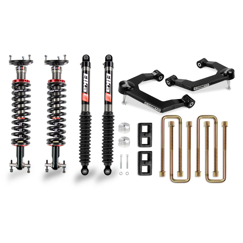 Cognito 3" Performance Leveling Kit with Elka 2.0 Shocks 20-25 GM 1500 3.0L Duramax LM2/LZ0