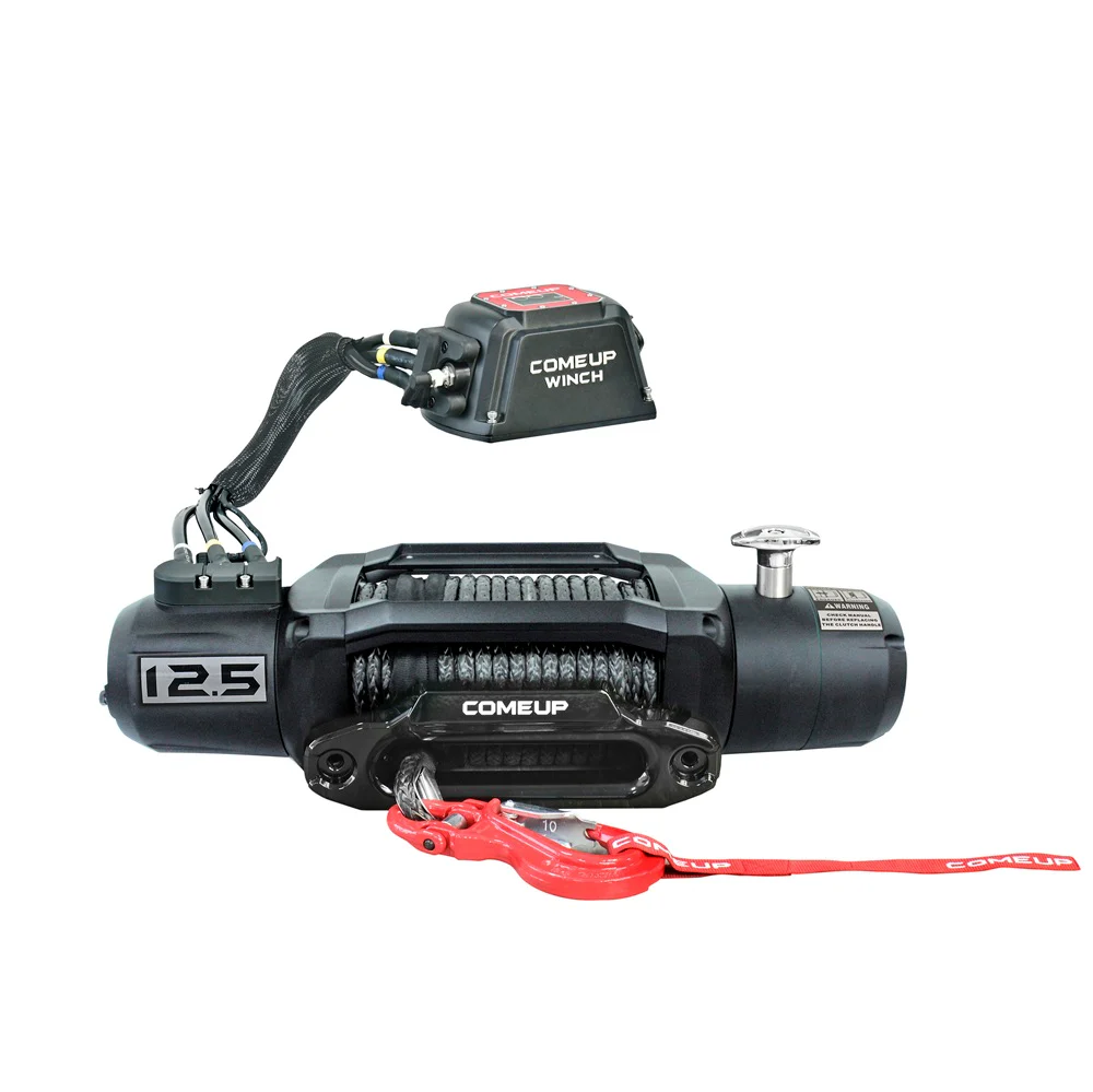ComeUp 291285 SOLO 12.5rs 12,500 Lbs. Winch - Synthetic Rope - Image 5