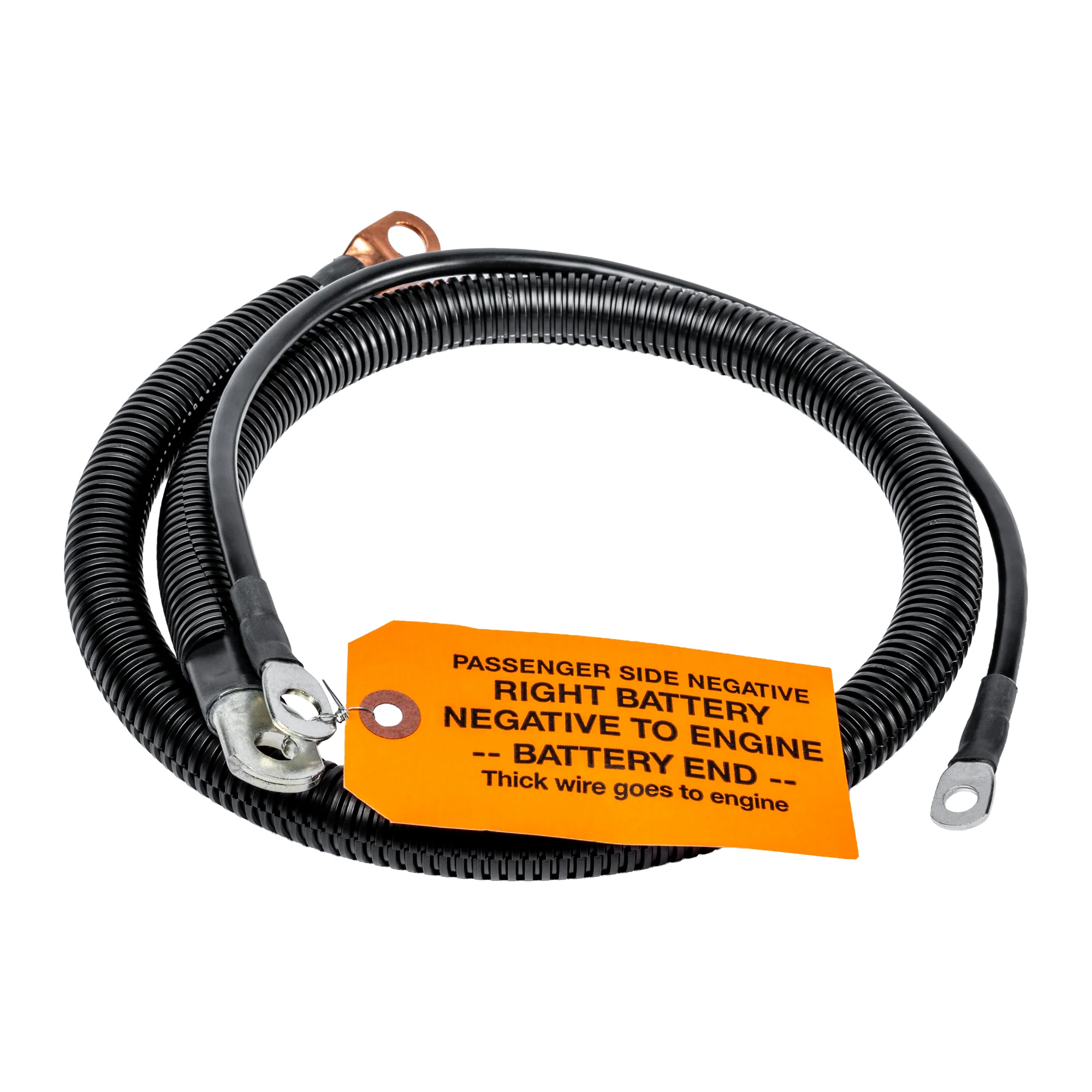 Custom Battery Cables Replacement Cold Weather Battery Cable Set 07.5-09 Dodge 6.7L Cummins - Image 4