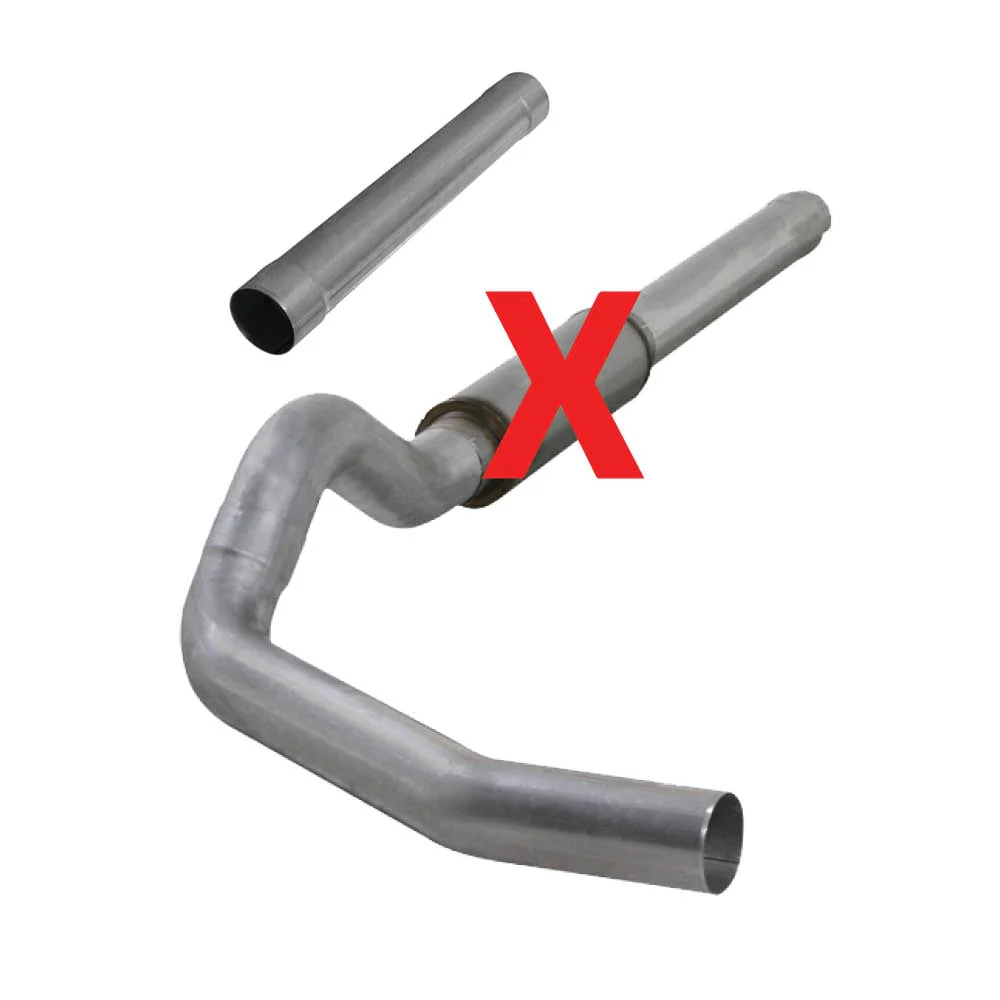 Diamond Eye 5" Stainless Steel Cat Back Single Outlet Exhaust 04.5-07 Dodge 5.9L Cummins - Image 2