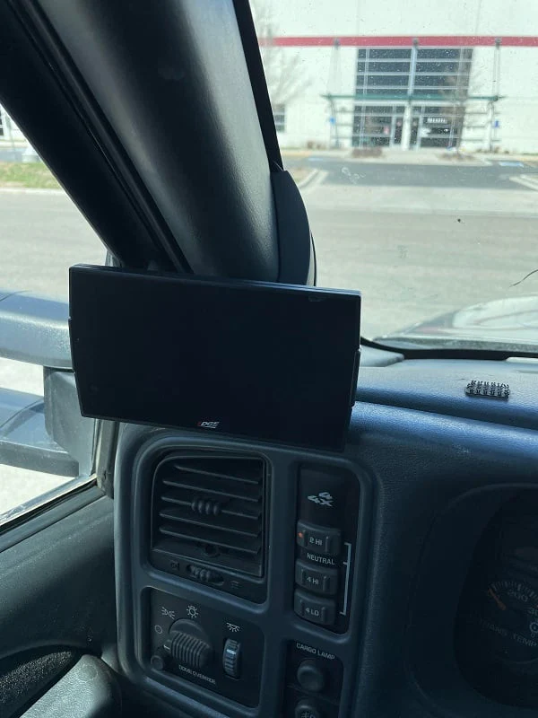 Edge CTS3 Pillar Display Mount 01-07 GM 6.6L Duramax LB7/LLY/LBZ - Image 2
