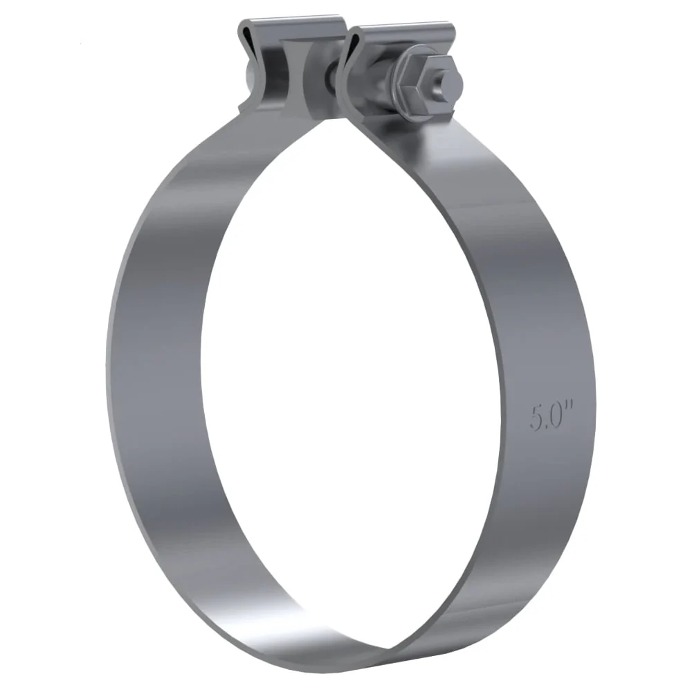 Exhaust Lap Joint Band Clamp T304 Stainless | Aluminized Steel - Image 2