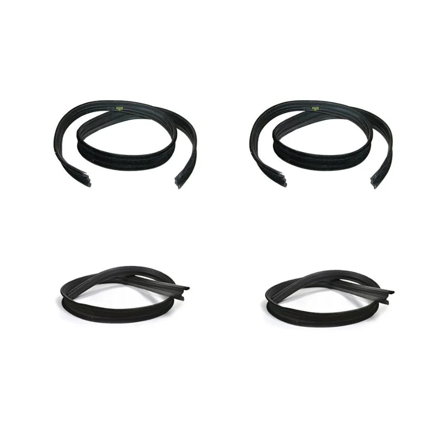Fairchild Window Channel Weatherstrip Seal Kit | Drv & Pass Side | 4 Pieces | 81-93 Dodge 250/350