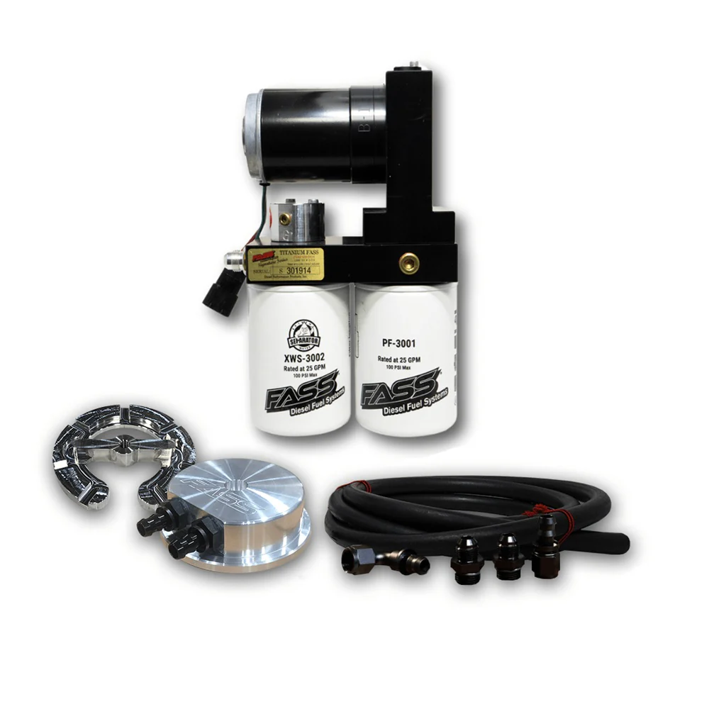 FASS No Drop Titanium Series Plus Fuel Pump & Sump Kit 20-23 GM 6.6L Duramax L5P