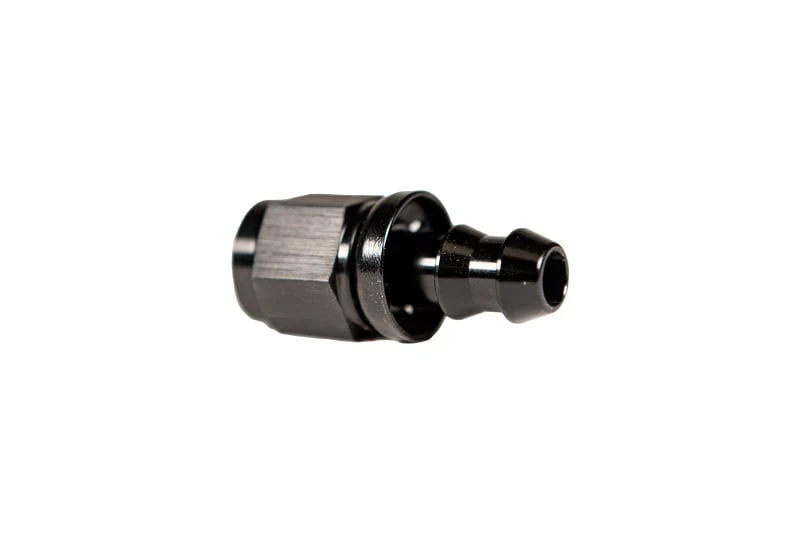 Fleece Performance -8 Straight to Hose Barb Black Anodized Fitting - Image 2