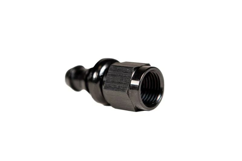 Fleece Performance -8 Straight to Hose Barb Black Anodized Fitting - Image 3