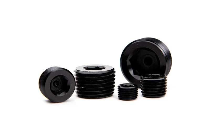 Fleece Performance Black Anodized NPT Hex Socket Plug - Image 3