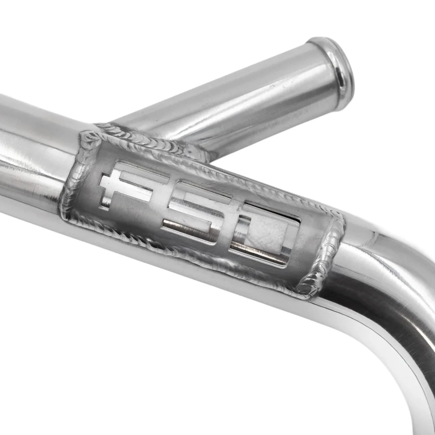Full Send Diesel Fabricated Dual Radiator Upper Coolant Pipe Kit 13-15 Ram 6.7L Cummins - Image 2