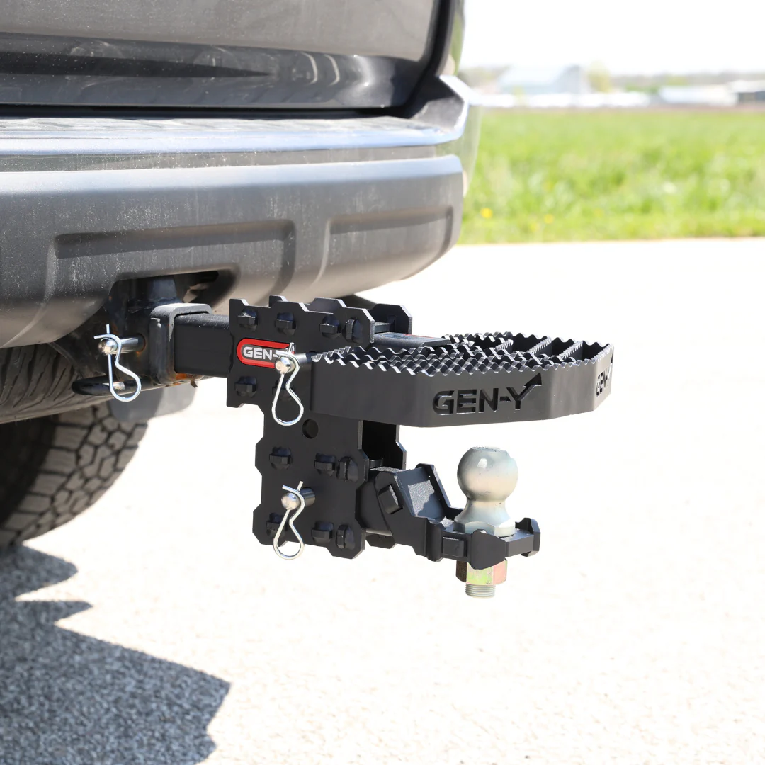 GEN-Y Phantom Series 2" Serrated Hitch Step - Image 2