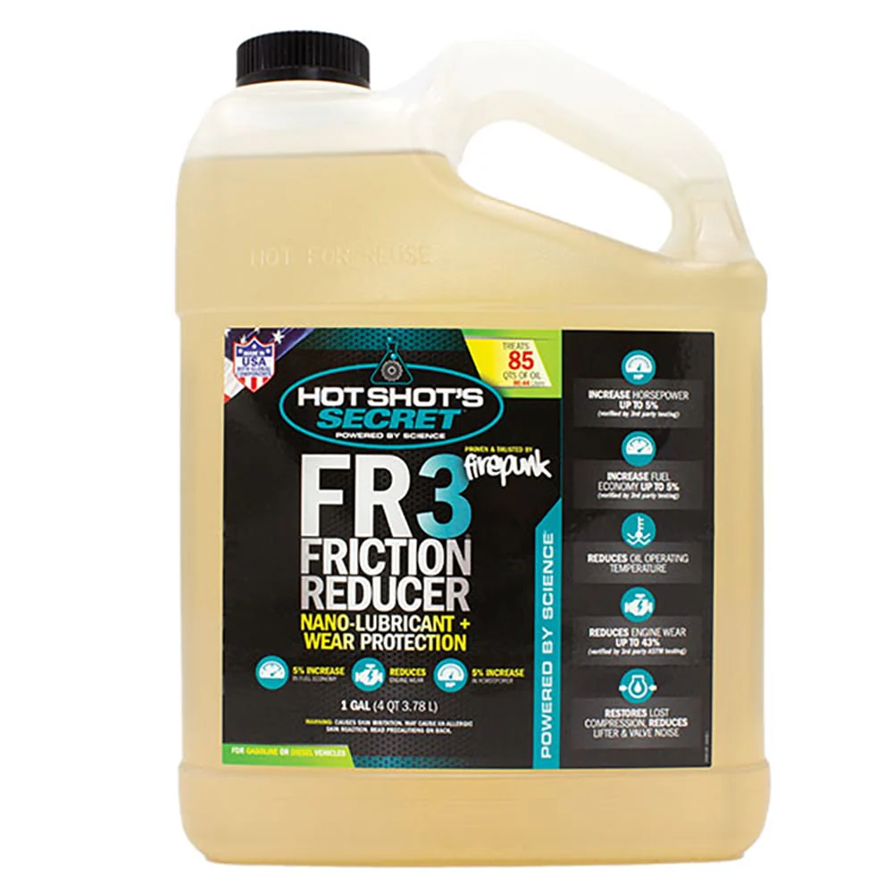Hot Shot's Secret FR3 Friction Reducer Oil Additive - Image 3
