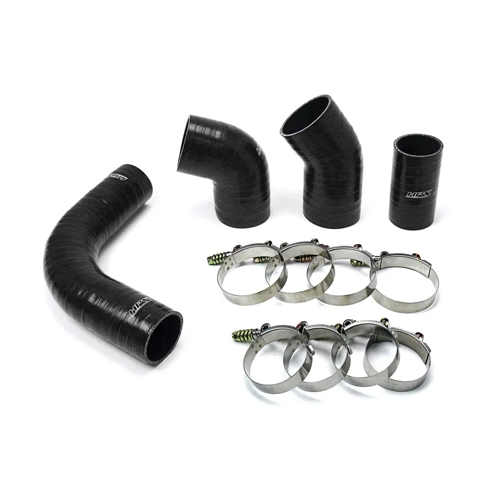 HPS High Temp Reinforced Silicone Intercooler Boot Kit 02-04 GM 6.6L Duramax LB7 - Image 3