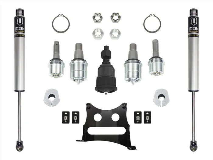 ICON Ultimate Front End Kit with Track Bar Ball Joint 05-22 Ford SuperDuty 4WD - Image 4