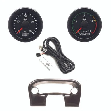 Isspro EV2 Column Kit With Pyrometer and Turbo Boost Gauges 99-04 Ford 7.3/6.0L Powerstroke - Image 4
