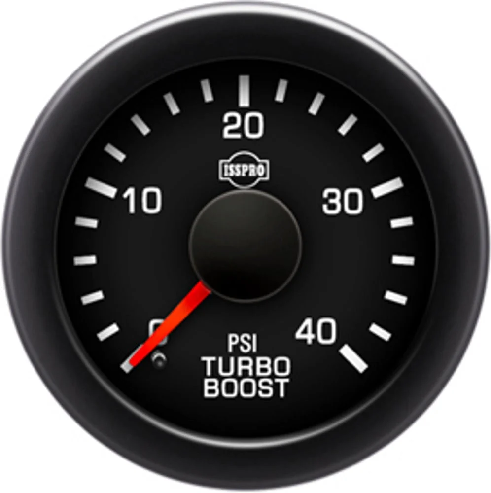 Isspro EV2 8-volt Mechanical Boost Gauge R12000-Style 89-97 Dodge Cummins - Image 2