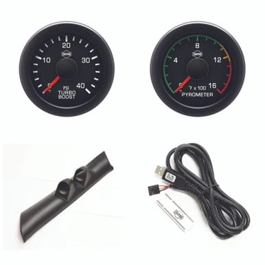Isspro EV2 Pillar Kit With Pyrometer and Boost 08-10 Ford SuperDuty