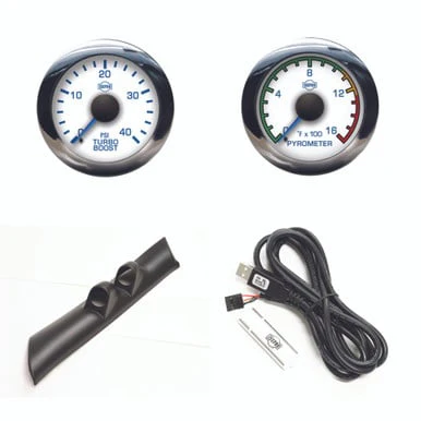 Isspro EV2 Pillar Kit With Pyrometer and Turbo Boost 94-97 Dodge/Ram 5.9L Cummins - Image 3