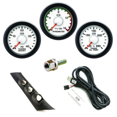 Isspro EV2 Pillar Kit With Pyrometer, Boost, and Transmission Temp 94-97 Dodge/Ram 5.9L Cummins - Image 5