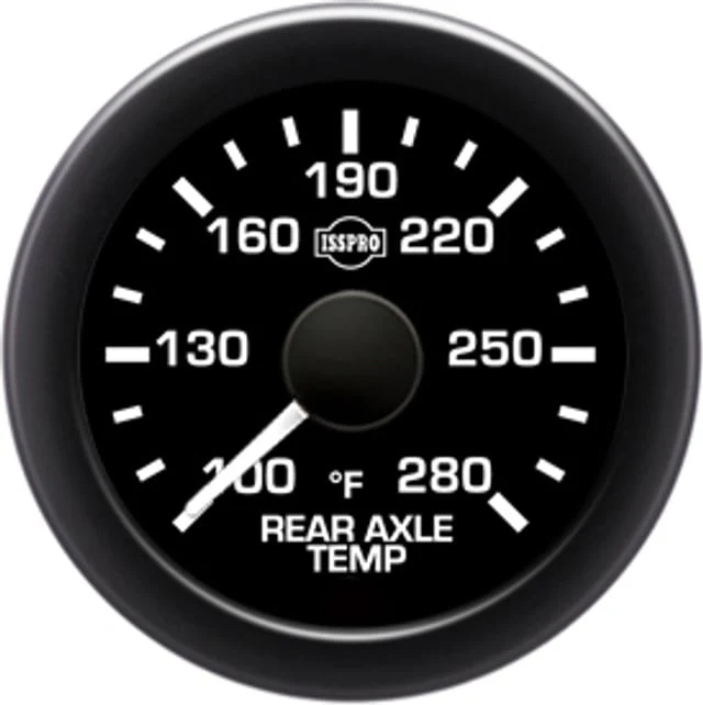Isspro EV3 Electronic Rear Axle Temperature Gauge And Sensor 100-280°F