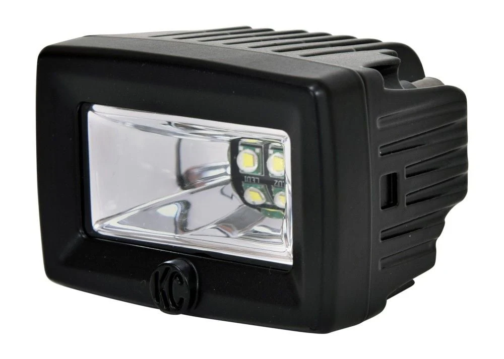 KC HiLiTES C Series 2" LED Flood Beam Light Pair Pack System - Image 3