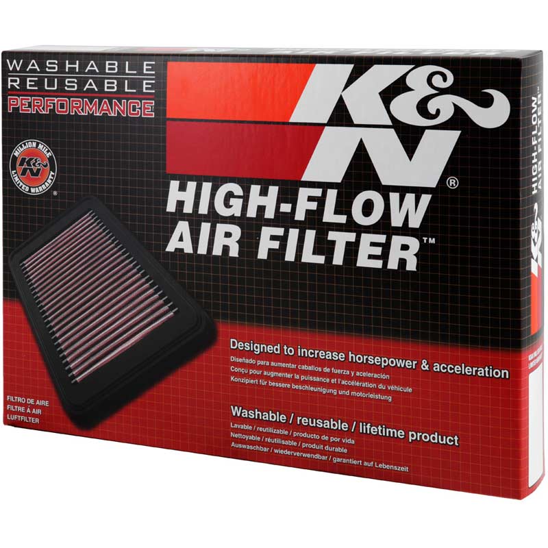 K&N 33-5010 Drop In High Flow Replacement Air Filter 11-16 Ford 6.7L Powerstroke - Image 3