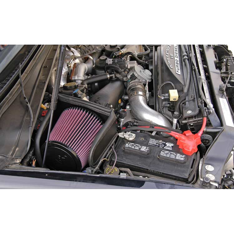 K&N 57-2576 Aircharger Cold Air Intake 08-10 Ford 6.4L Powerstroke - Image 2