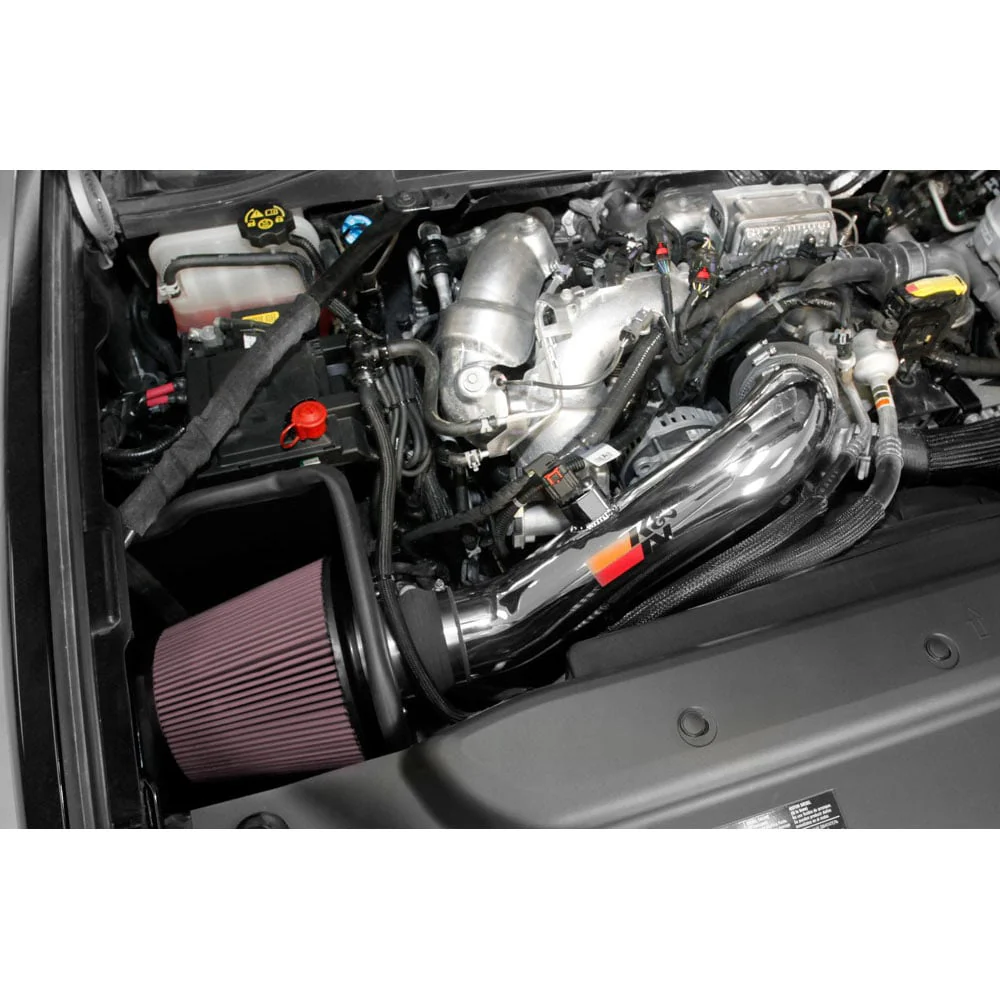 K&N 77-3101KP Performance Cold Air Intake 17-19 GM 6.6L Duramax L5P - Image 4