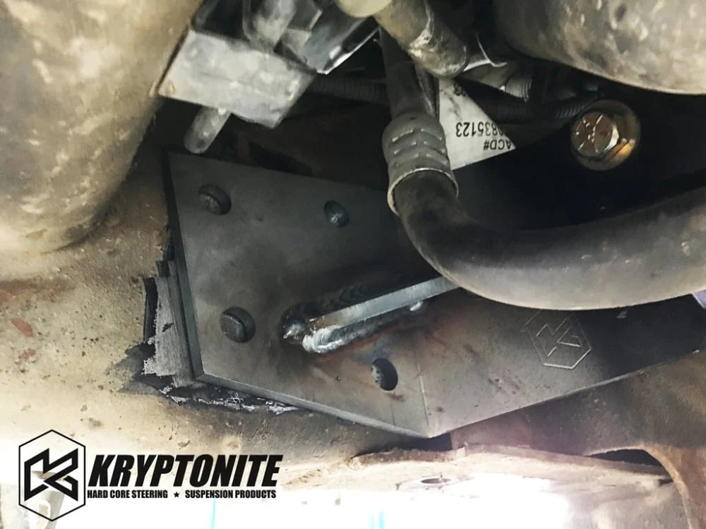 Kryptonite Idler Support Frame Gusset 01-10 GM 2500HD / 3500 - Image 2
