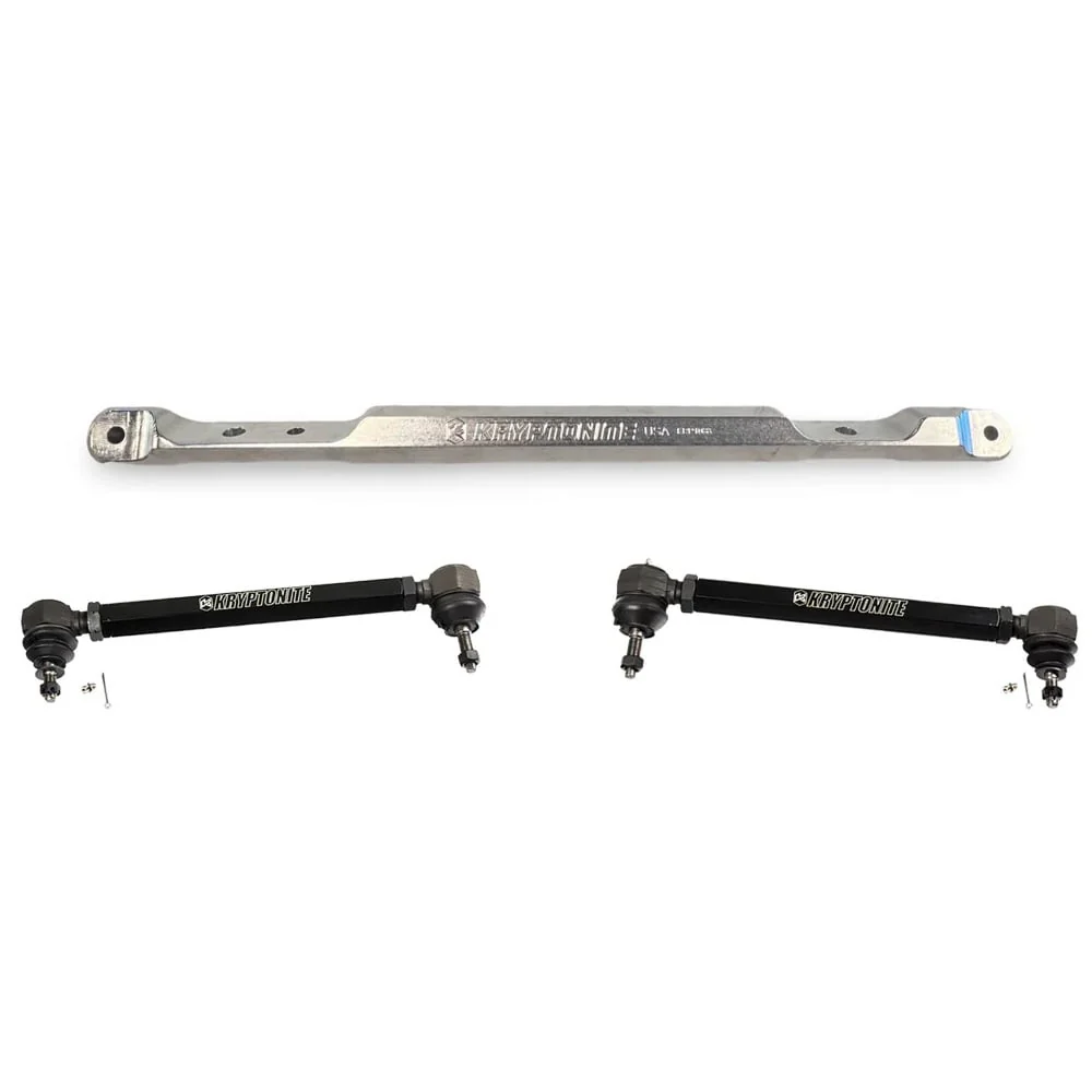 Kryptonite SS Series Center Link & Tie Rod Package 88-98 GM 1500/2500/3500 - Image 2