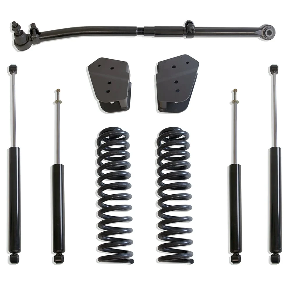 MaxTrac 2.5" Coil Spring | 4-Link | Shock Leveling Kit 17-22 Ford 6.7L Powerstroke F250/F350 4WD - Image 2