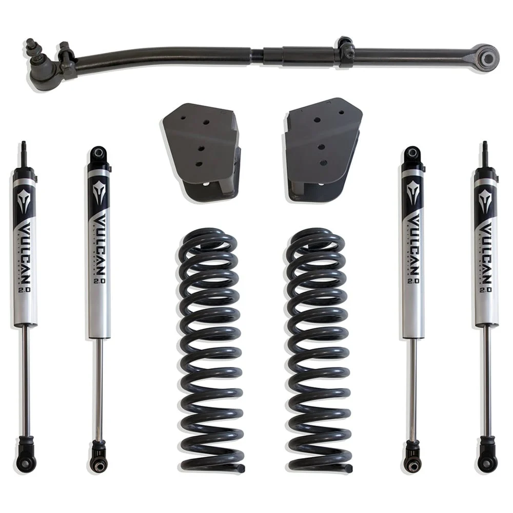 MaxTrac 2.5" Coil Spring | 4-Link | Shock Leveling Kit 17-22 Ford 6.7L Powerstroke F250/F350 4WD - Image 3