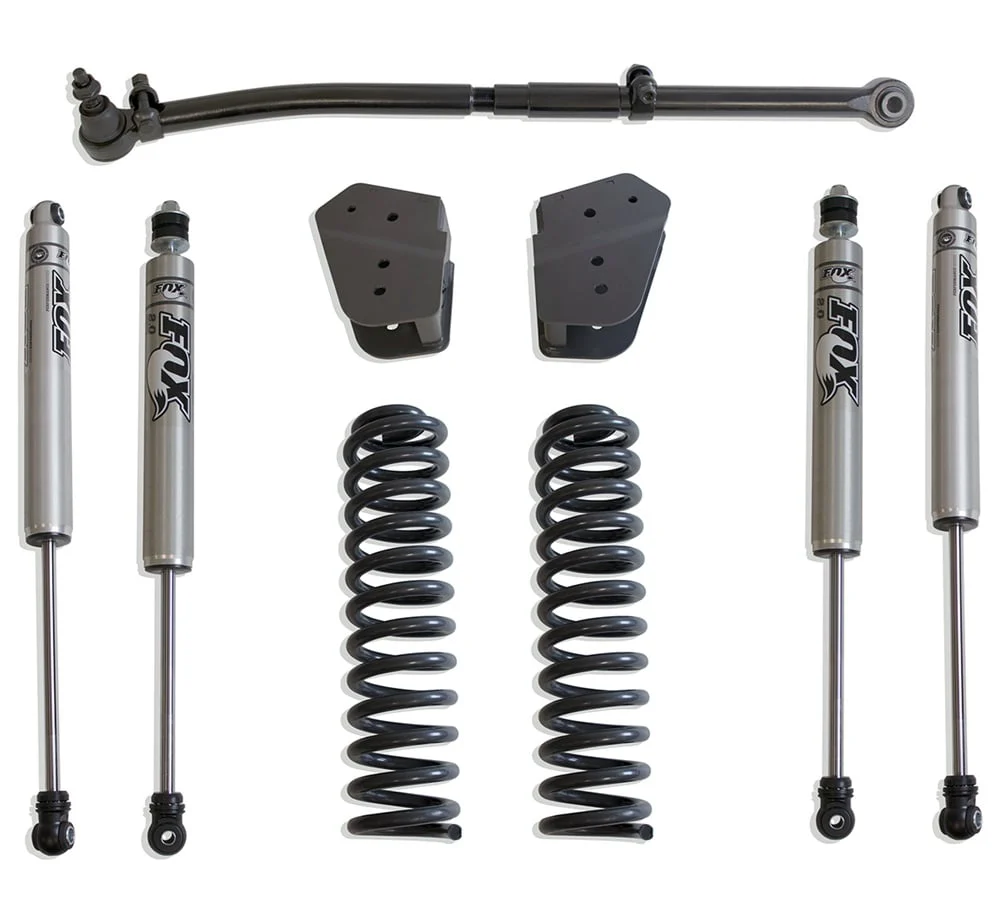 MaxTrac 2.5" Coil Spring | 4-Link | Shock Leveling Kit 17-22 Ford 6.7L Powerstroke F250/F350 4WD - Image 4