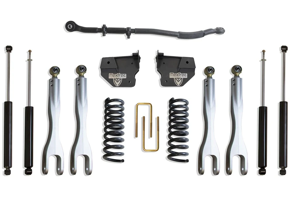 MaxTrac 2.5" Coil Spring | 4-Link | Shock Leveling Kit 14-24 Ram 6.7L Cummins 2500/3500 4WD - Image 13