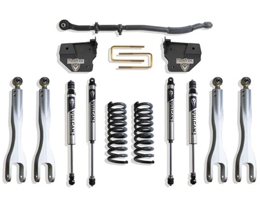MaxTrac 2.5" Coil Spring | 4-Link | Shock Leveling Kit 14-24 Ram 6.7L Cummins 2500/3500 4WD - Image 14
