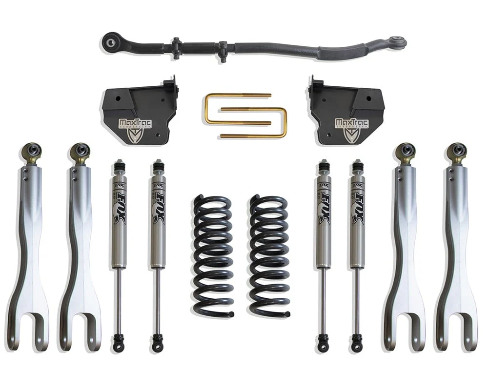 MaxTrac 2.5" Coil Spring | 4-Link | Shock Leveling Kit 14-24 Ram 6.7L Cummins 2500/3500 4WD - Image 16