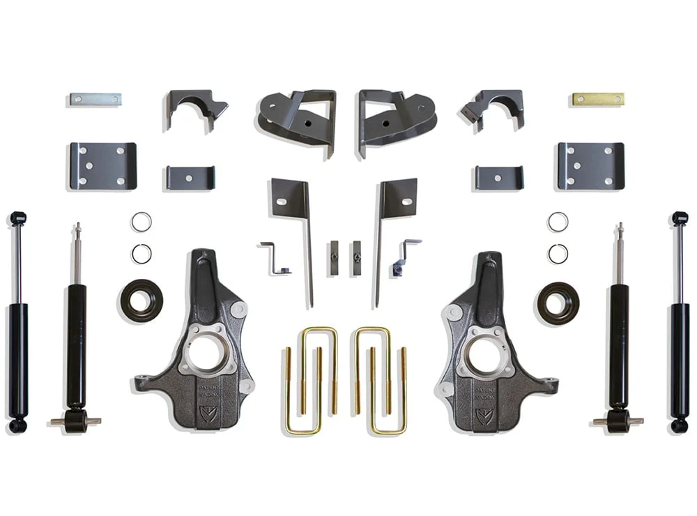 MaxTrac 3"-5" Lowering Kit With Drop Spindle Option 19-24 GM 1500 2WD/4WD - Image 2