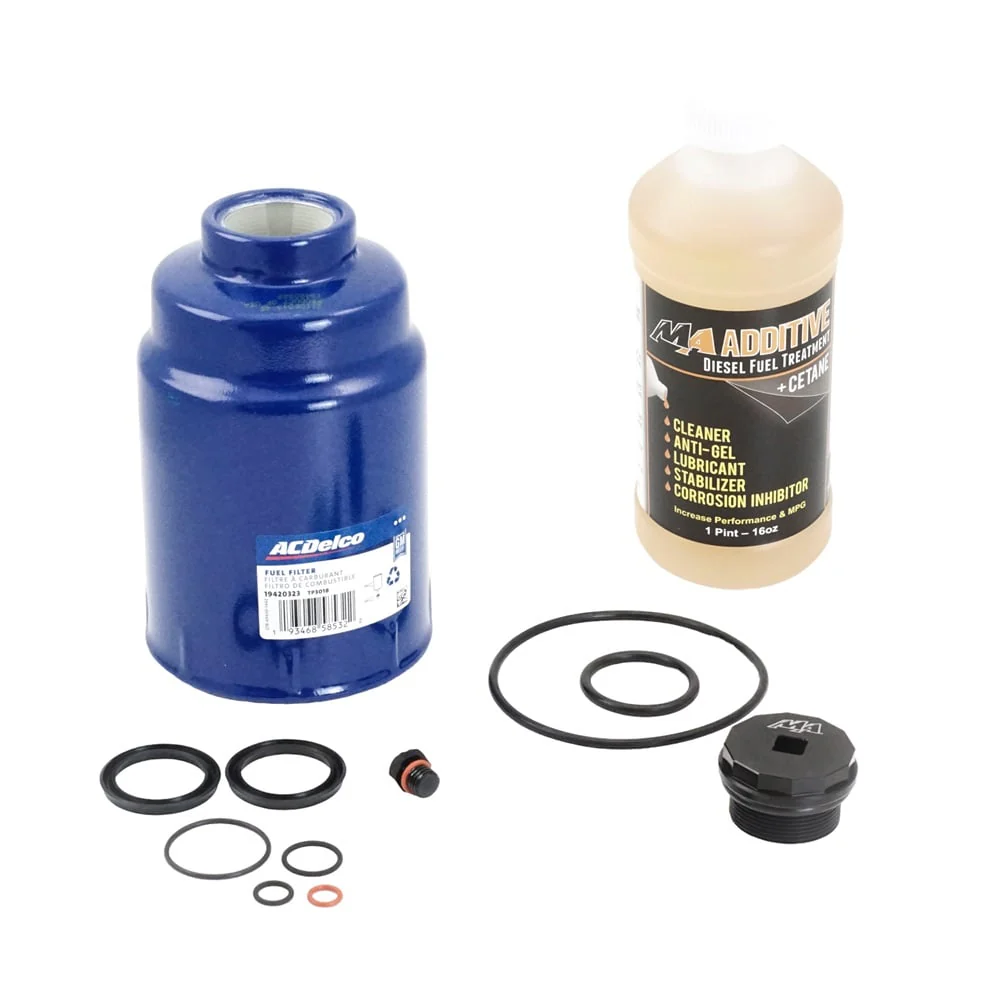 Merchant Automotive Fuel Filter Head Rebuild Kit 01-10 GM 6.6L Duramax LB7/LLY/LBZ/LMM - Image 4
