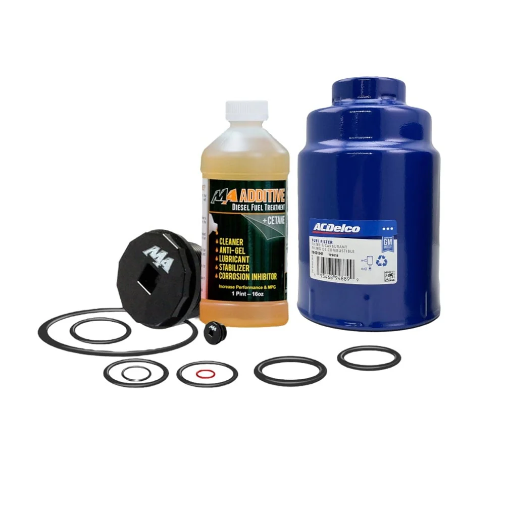 Merchant Automotive Fuel Filter Head Rebuild Kit 11-16 GM 6.6L Duramax LML - Image 4