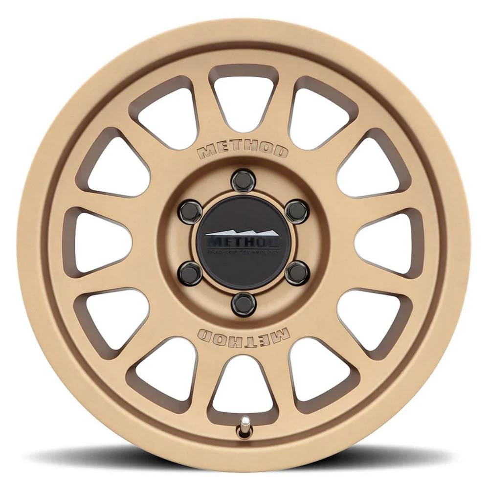 Method Race Wheels 703 |  17" Bead Grip Wheel | Titanium Bronze Matte Black - Image 8