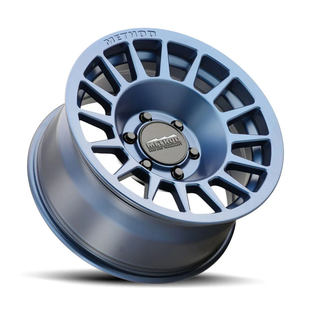 Method Race Wheels 707 |  17" 18" Bead Grip Wheel | Bahia Blue Matte Black - Image 4