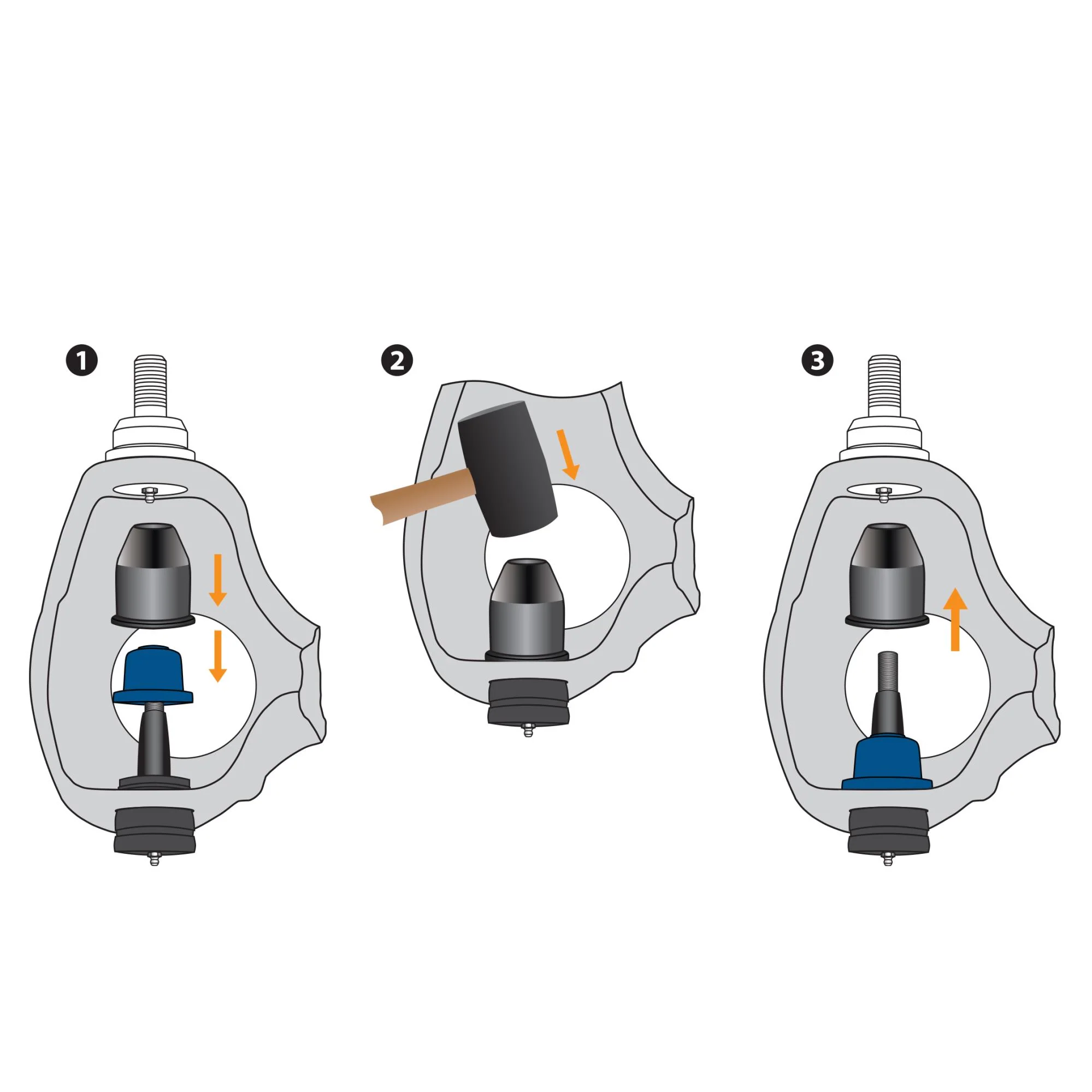 Mevotech Supreme Lower Ball Joint 03-13 Dodge Ram 5.9/6.7L Cummins 2500/3500 4WD - Image 6