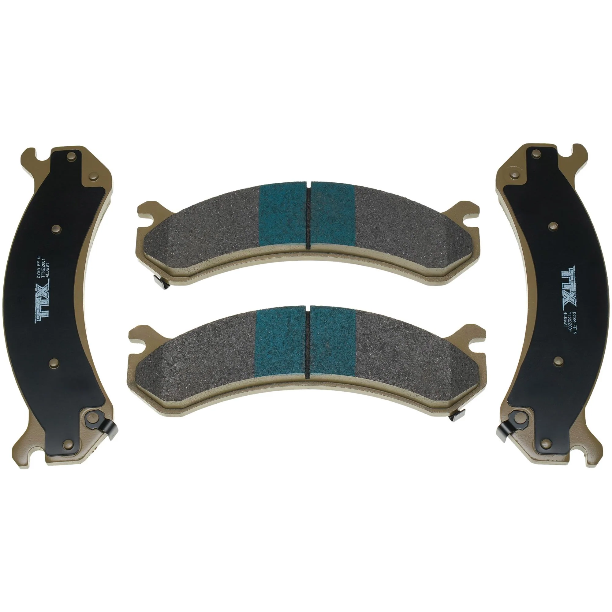 Mevotech TTX Premium Met Front Brake Pads 01-10 GM 2500HD/3500HD - Image 3
