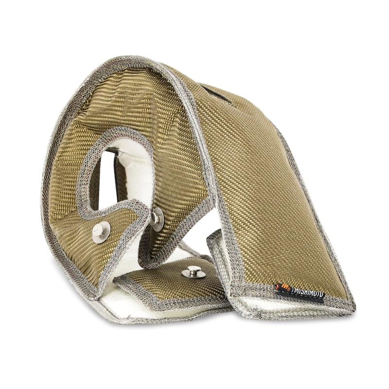 Mishimoto Titanium Turbo Blanket 04.5-16 GM 6.6L Duramax LLY/LBZ/LMM/LML - Image 2