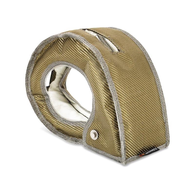 Mishimoto Titanium Turbo Blanket 17-19 GM 6.6L Duramax L5P - Image 2