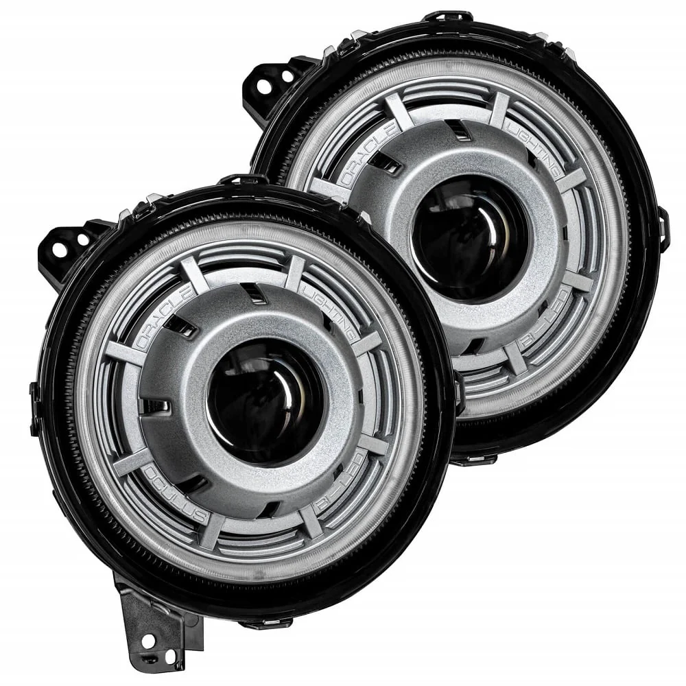 Oracle Lighting LED Pre-Assembled Halo Headlights 20-23 Jeep Wrangler JL / Gladiator JT - Image 3