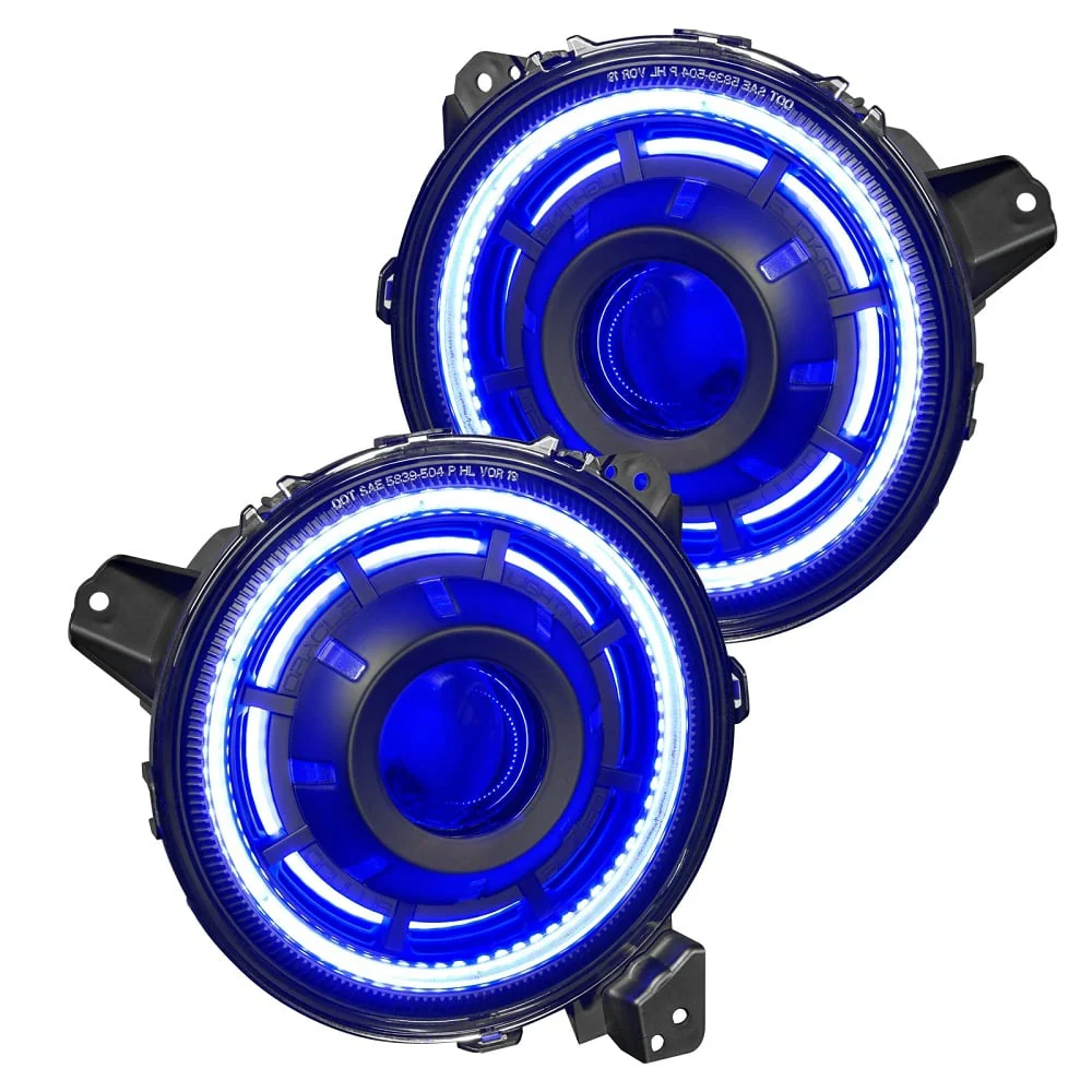 Oracle Lighting LED Pre-Assembled Halo Headlights 20-23 Jeep Wrangler JL / Gladiator JT - Image 5