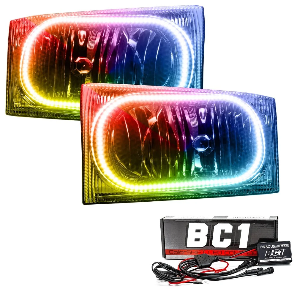 Oracle Lighting LED Pre-Assembled Halo Headlights 99-04 Ford 7.3L Powerstroke - Image 6