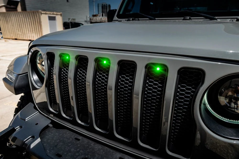 Oracle Lighting Pre-Runner Style LED Grill Light Kit 20-23 Jeep Wrangler JL - Image 4