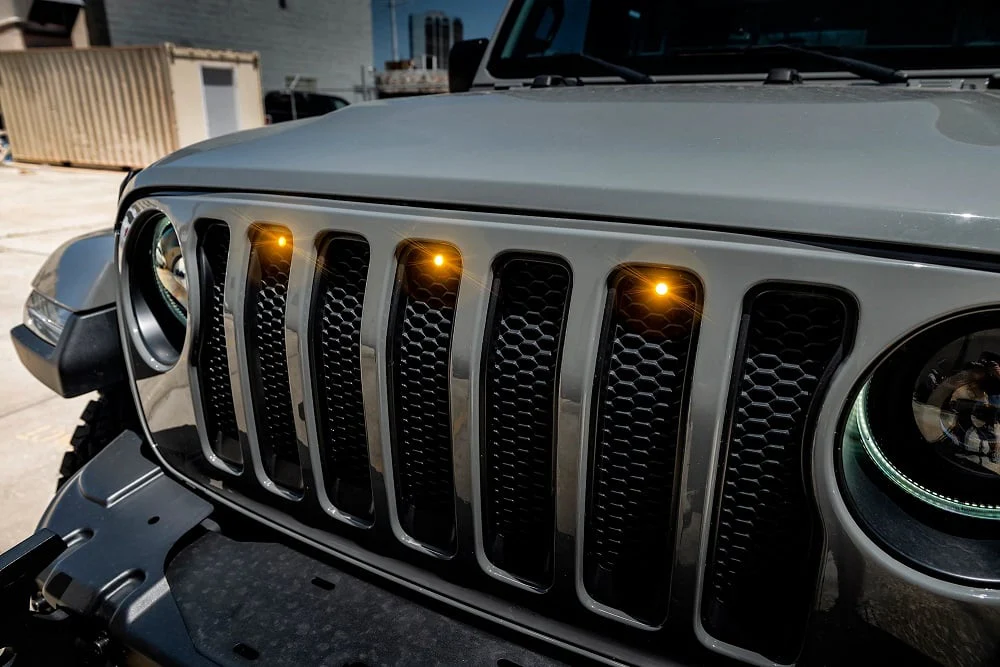 Oracle Lighting Pre-Runner Style LED Grill Light Kit 20-23 Jeep Wrangler JL - Image 6
